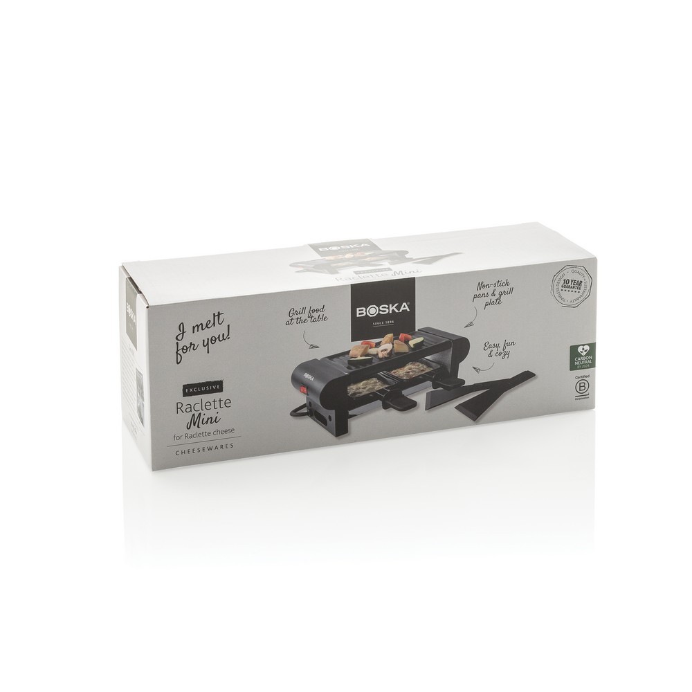 Grill elektryczny BOSKA Raclette Mini Czarny VSB15-03 (10)