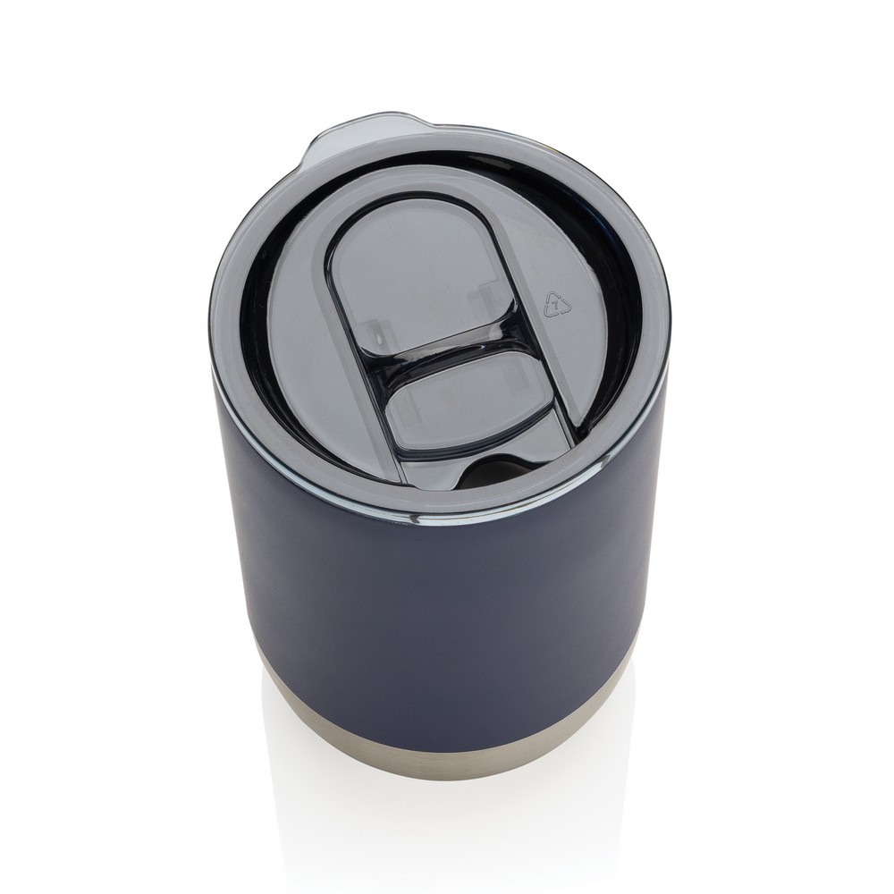 Kubek termiczny 360 ml, stal nierdzewna z recyklingu Niebieski P433.0625 (2)
