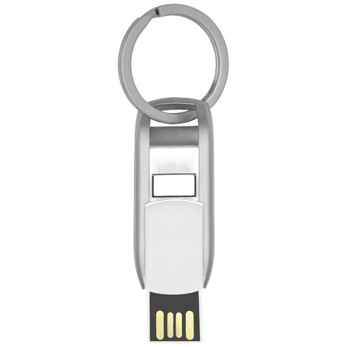 Pamięć USB Flip Biały-Srebrny 1Z48101D (3)