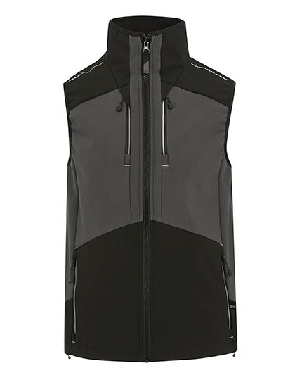 Kamizelka Ocieplana Softshell Wodoodporna - Slate Grey & Black Slate Grey RG749-997759 