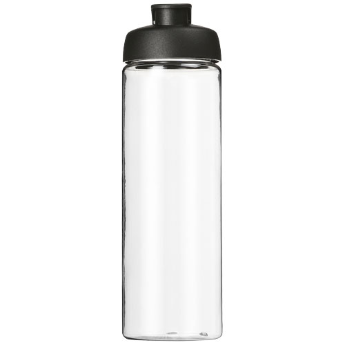 Bidon H2O Vibe o pojemności 850 ml z otwieranym wieczkiem Przezroczysty-Czarny 21009400 (2)