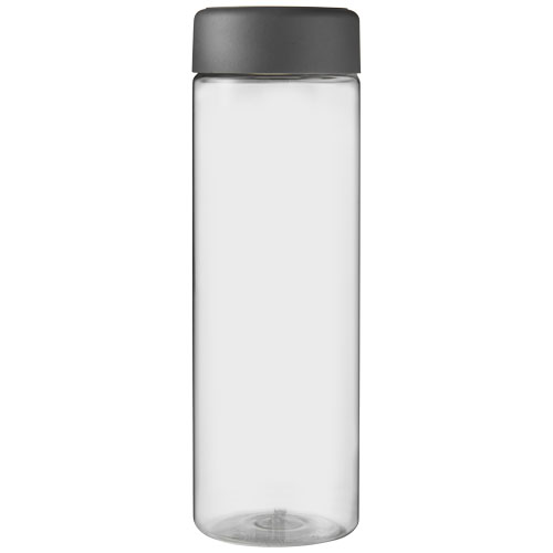 H2O Active® Vibe 850 ml screw cap water bottle Przezroczysty-Burzowy szary 21043011 (3)