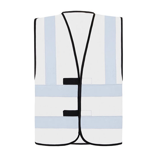 Kamizelka Klasyczna Odblaskowa Poliestrowa White KX140-537584 