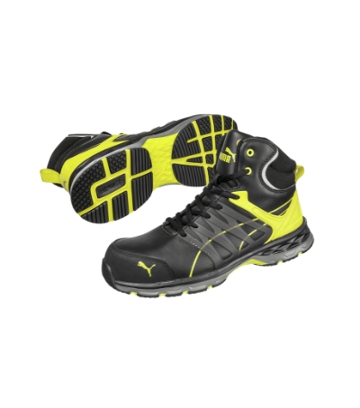 Buty do kostki męskie PUMA Velocity 2.0 Mid - Black Czarny S12-1080613 (3)