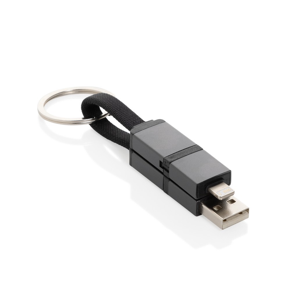 Gadżet reklamowy - Kabel do ładowania 4 w 1 60W Terra