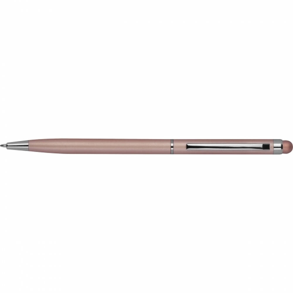 Długopis metalowy touch pen CATANIA Różowe złoto 297495 (3)