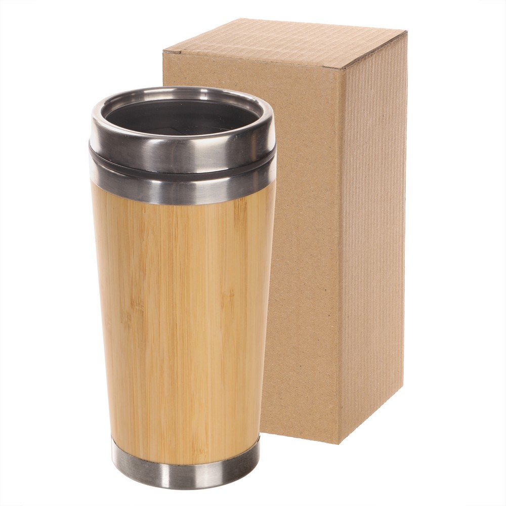 Bambusowy kubek termiczny 500 ml | Mark Drewno V0845-17 (6)