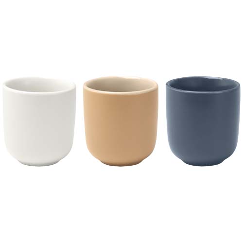 Male filiżanki ceramiczne do espresso o pojemności 90 ml - zestaw 2 sztuk Owsianka 12639707 (3)
