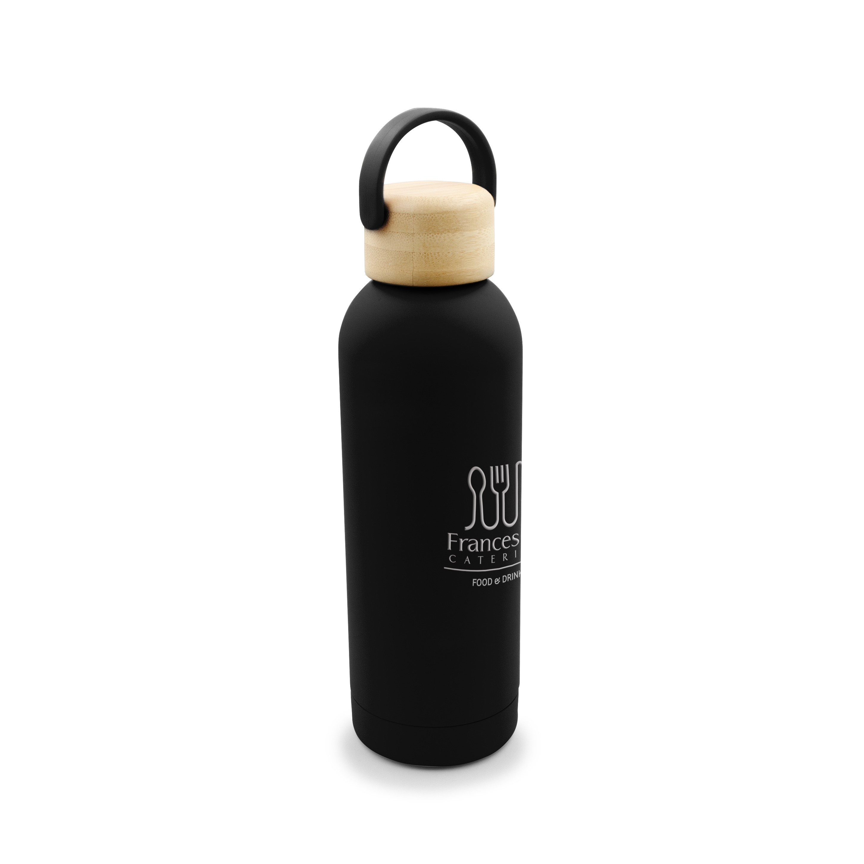 Butelka termiczna 500 ml | Zeniqua Czarny VA116-03 