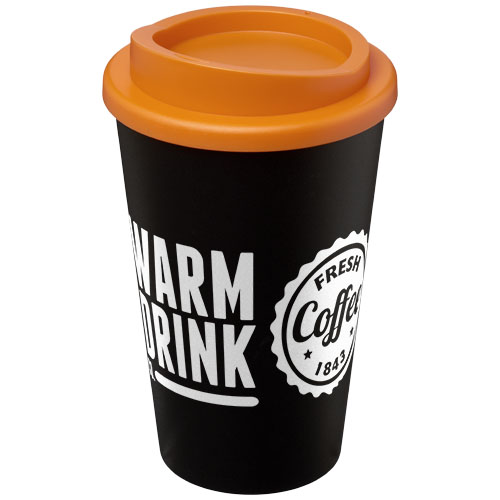 Americano® 350 ml kubek termoizolowany Pomarańczowy-Czarny 22000196 (1)