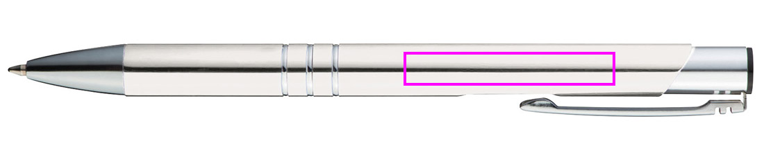 Długopis, lewy bok