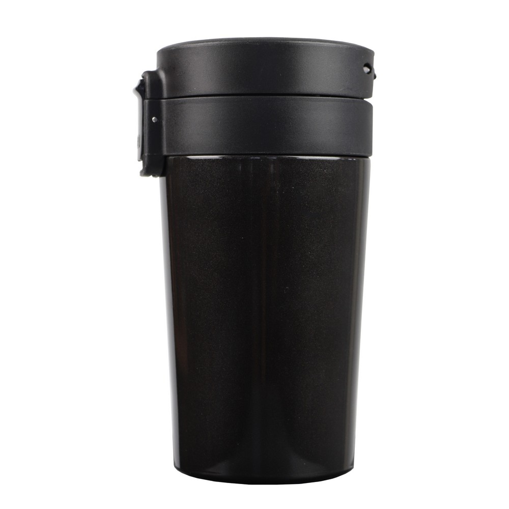 Kubek termiczny 300 ml, posiada sitko zatrzymujące fusy | Laura Czarny V0552-03 (6)