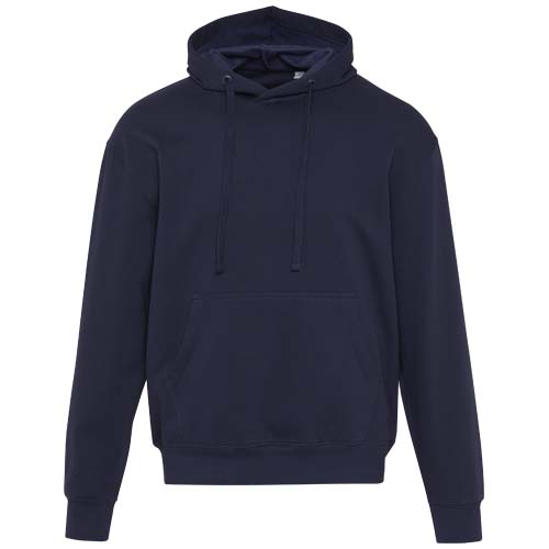 Boris 280 g/m2 bluza z kapturem unisex z bawełny organicznej z certyfikatem OCS w stylu oversize Granatowy 3956355A (2)
