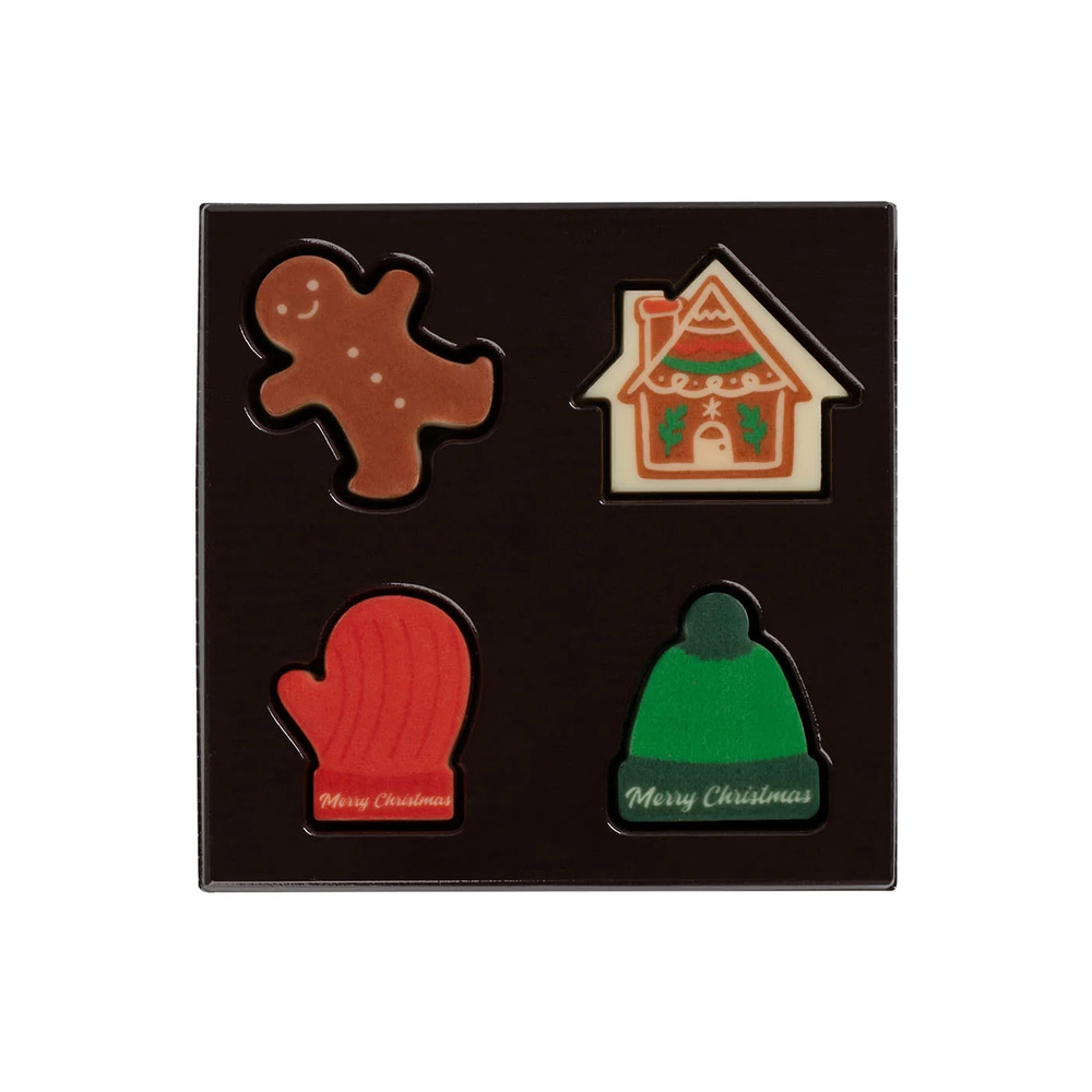 Zestaw Czekoladek Winter Icons Print Wielokolorowy S0294/XM (1)