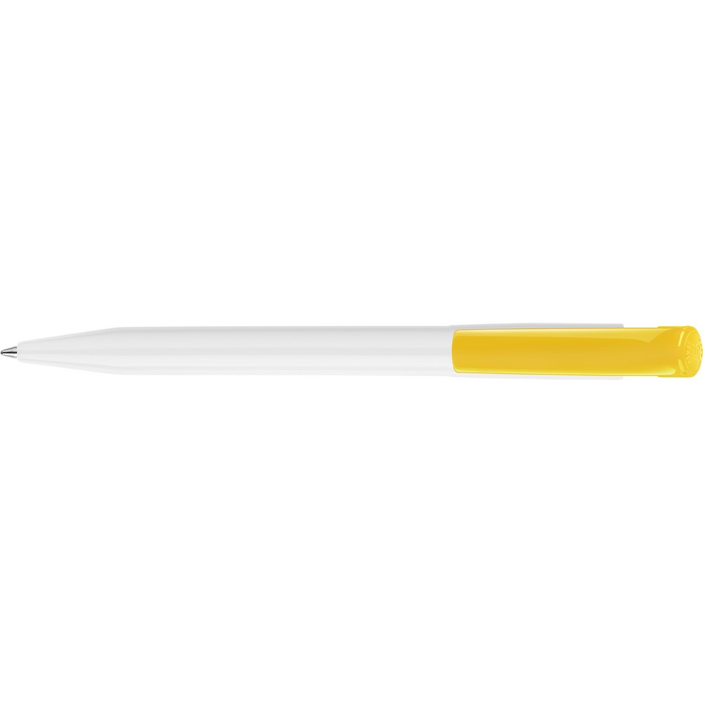Długopis ABS Stilolinea S45 żółty VA829-08 (4)