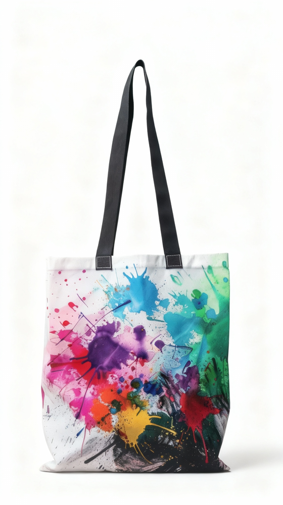 Gadżet reklamowy - 50x Torba fullprint z długimi uchwytami