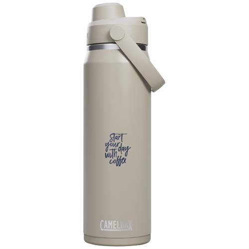 Camelbak® Thrive Chug VSS butelka na wodę ze stali nierdzewnej o pojemności 750 ml z zakrętką Jasny szary 10088980 (1)