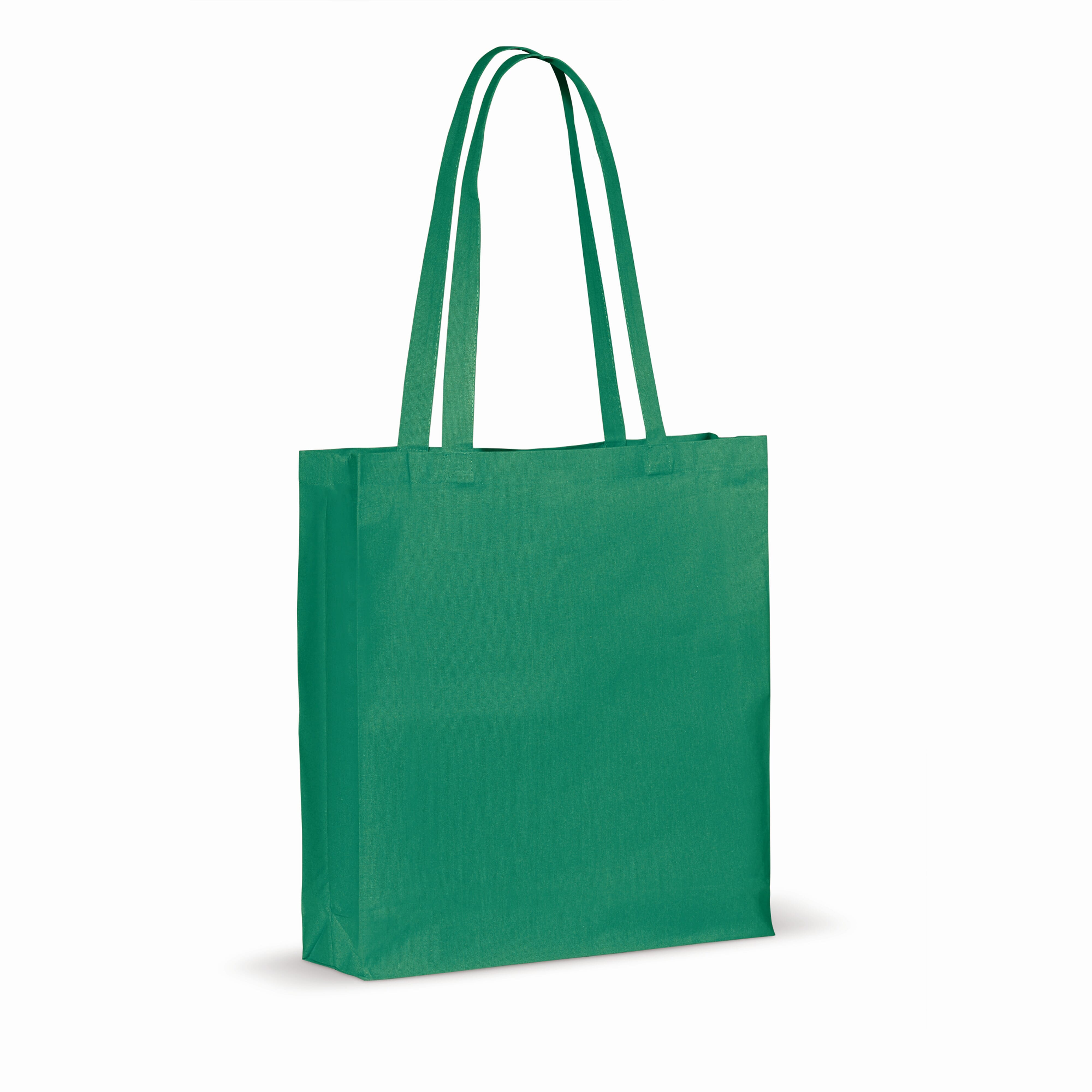 Gadżet reklamowy - Torba z bawełny z recyklingu z dnem 140g/m² 38x10x42cm