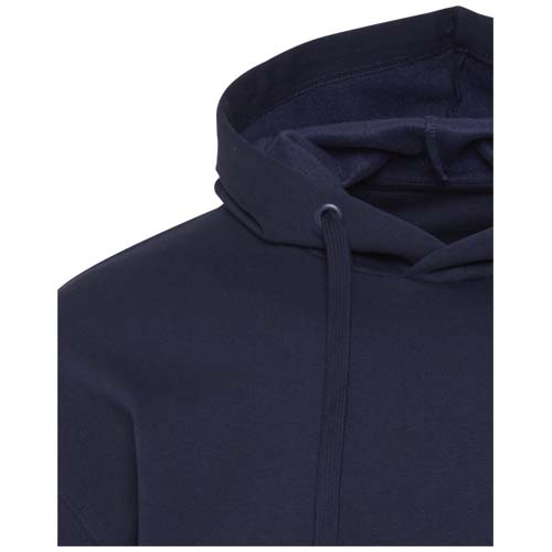 Boris 280 g/m2 bluza z kapturem unisex z bawełny organicznej z certyfikatem OCS w stylu oversize Granatowy 3956355A (4)