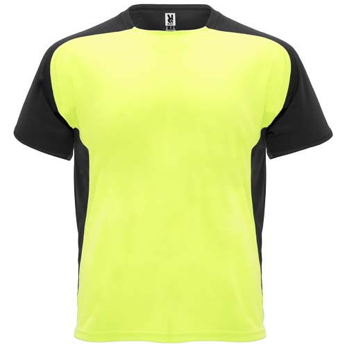 Bugatti sportowa koszulka unisex z krótkim rękawem Fluor Yellow R63998Y5 
