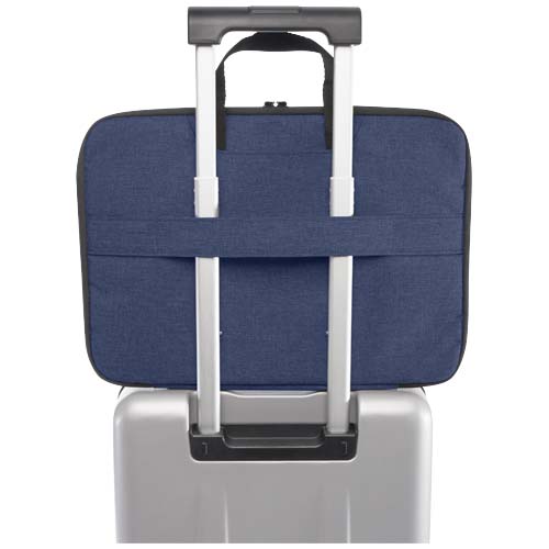 Libra etui na laptopa 2 w 1 o pojemności 3 l wykonane z materiałów z recyklingu z certyfikatem GRS Melanż granatowy 13008555 (5)