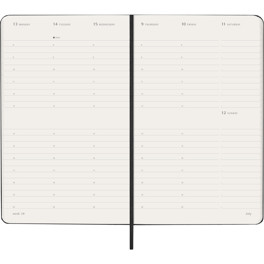 Kalendarz MOLESKINE Czarny VM397-03/2027 (5)