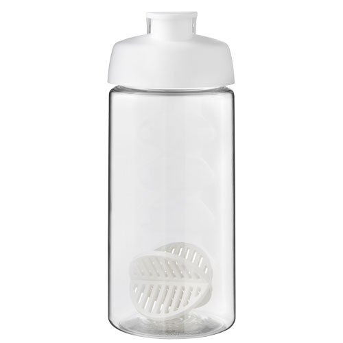 Shaker H2O Active Bop o pojemności 500ml Biały-Przezroczysty 21070401 (2)