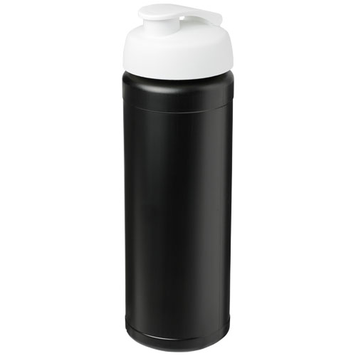 Bidon Baseline® Plus o pojemności 750 ml z wieczkiem zaciskowym i uchwytem Czarny-Biały 21007412 
