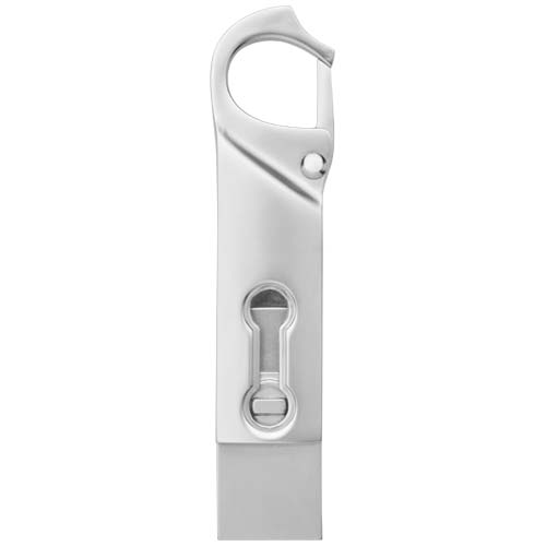 Pamięć USB z karabińczykiem i wejściem typu C Srebrny 1Z49281L (3)