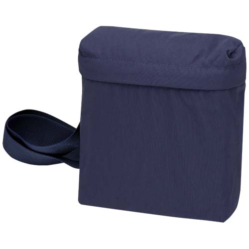 Arca - torba typu crossbody (przewieszana na ukos), wykonana z recyklingowanego poliamidu z cetyfikatem GRS Granatowy 12081155 