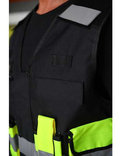 Kamizelka Taktyczna Odblaskowa Poliester Dark Navy KX162-995344 (5)
