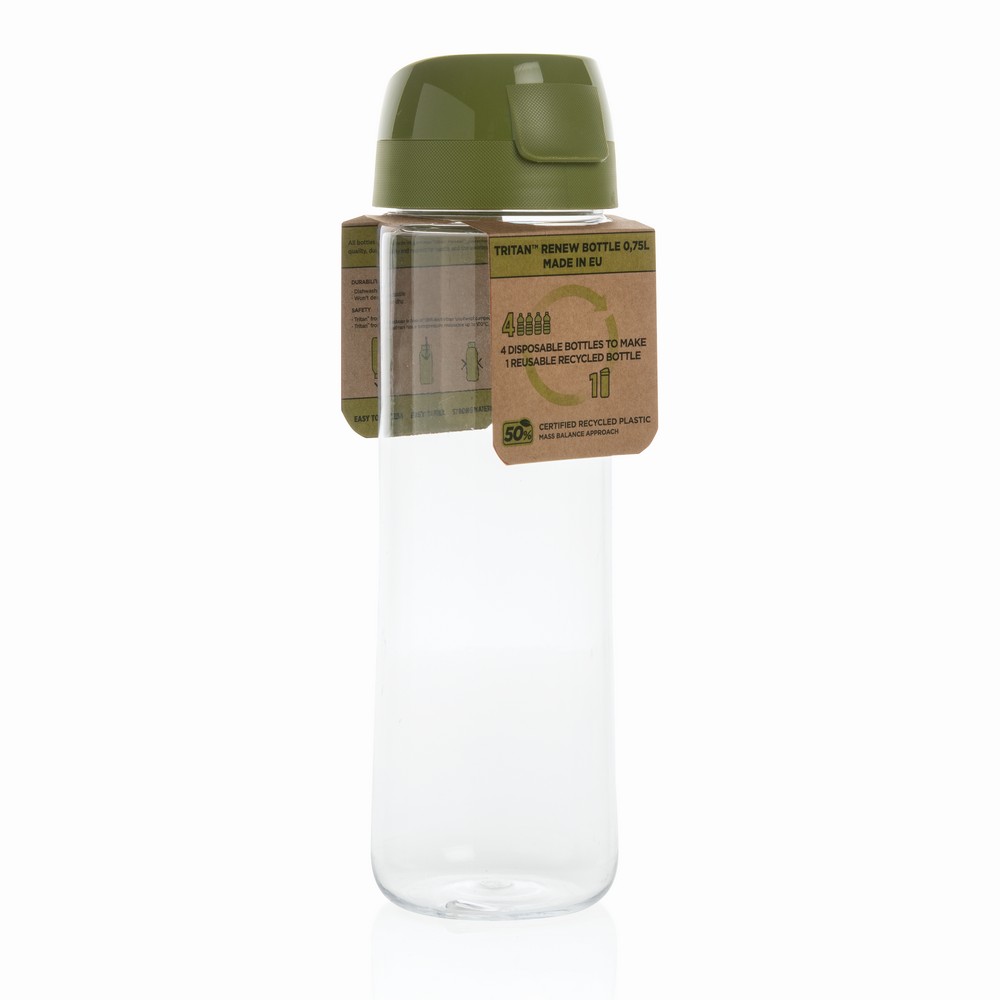 Butelka sportowa 750 ml Zielony P433.477 (8)