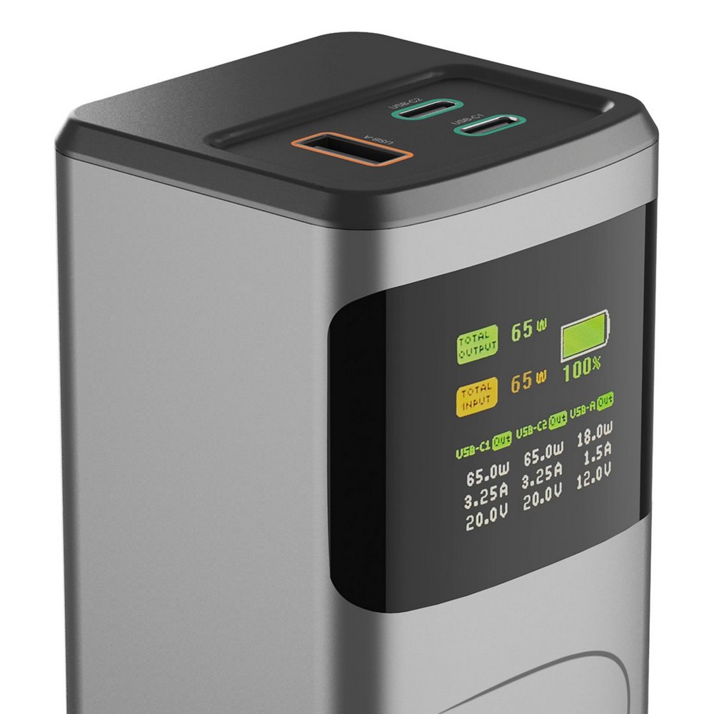 Power bank 20000 mAh Hama High Power 65W Grafitowy VH028-15 (4)