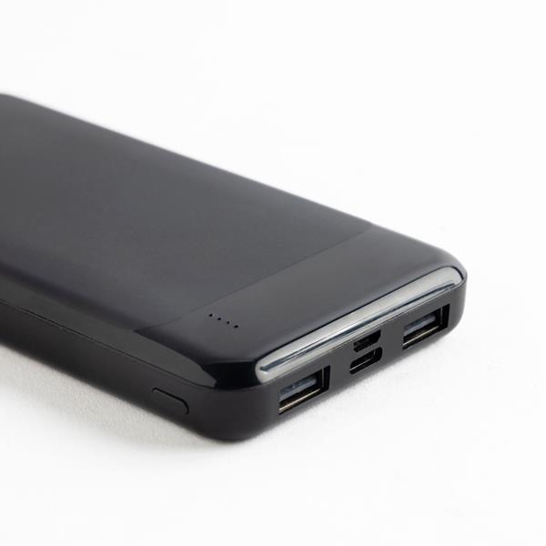 Power Bank z recyklingu 10 000 mAh / Upcharge Czarny IP11059011 (4)