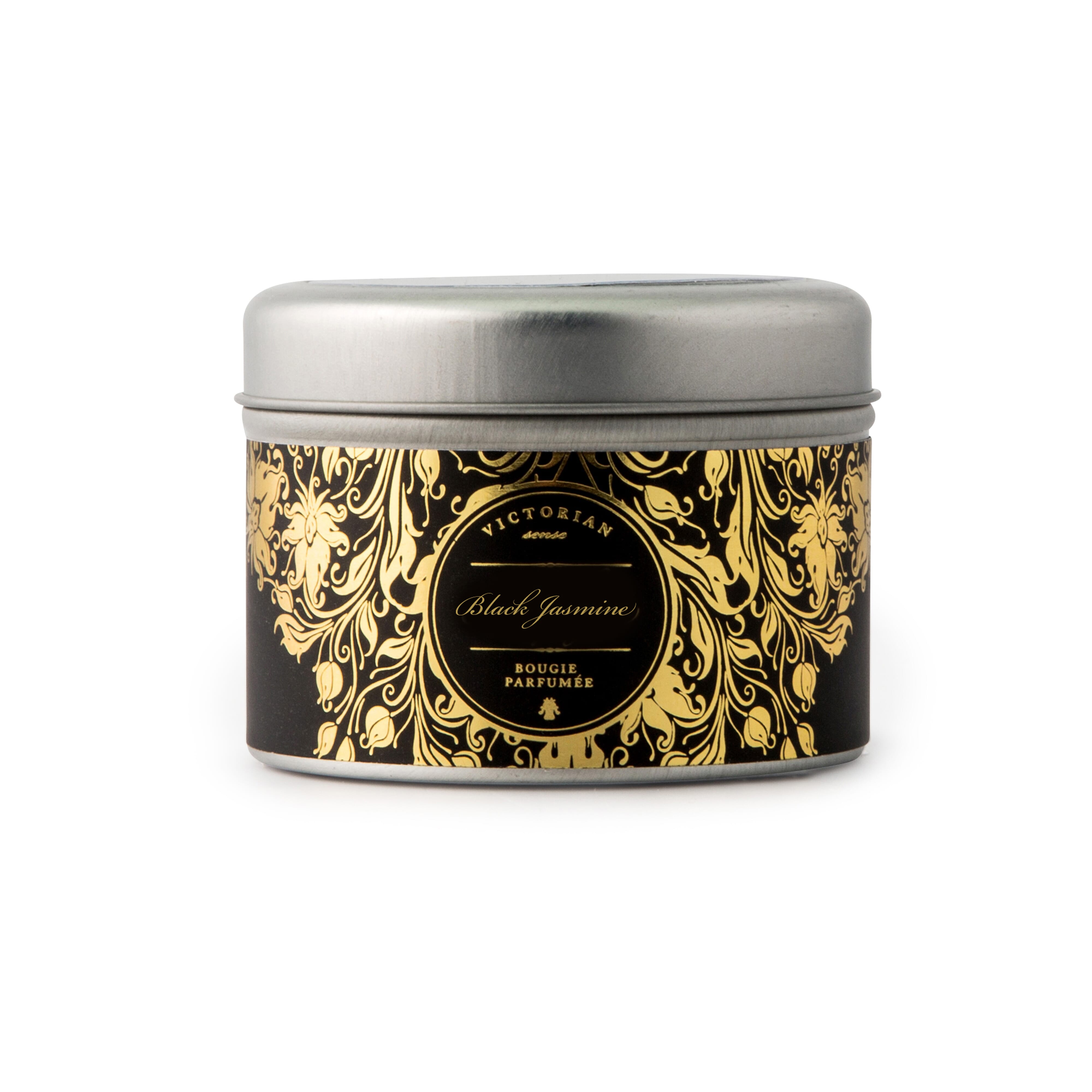 Gadżet reklamowy - Victorian Sense Tinbox Black Jasmine świeca zapachowa