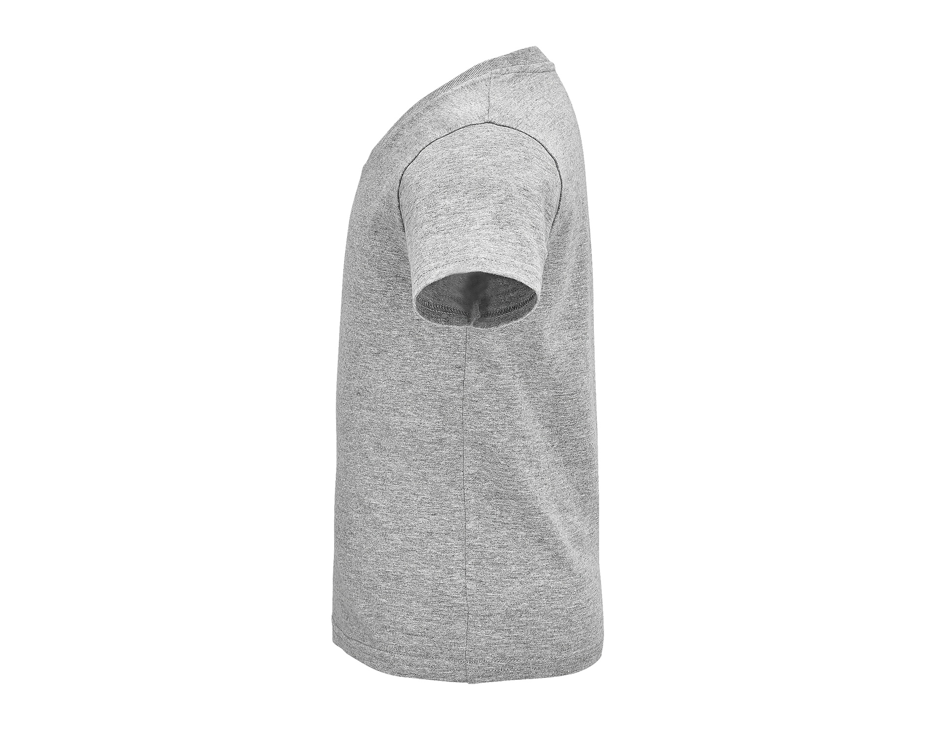 T-shirt Dziecięcy Krótki Rękaw Bawełna Organiczna Grey Melange L03580-544948 (2)