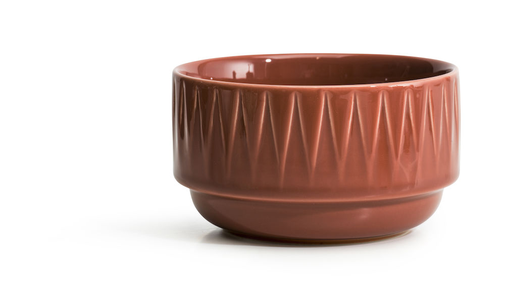Gadżet reklamowy - Miska COFFEE & MORE 12 cm, terracotta