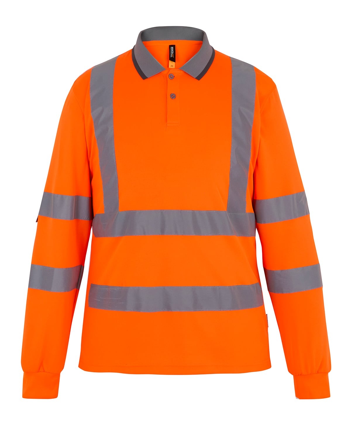 Koszulka Polo Ostrzegawcza z Długim Rękawem Orange RG3240-1420884 