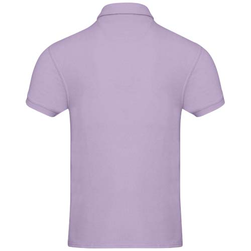 Koszulka polo Akoya, unisex, z materiału frotte z recyklingu  Liliowy 37544350 (3)