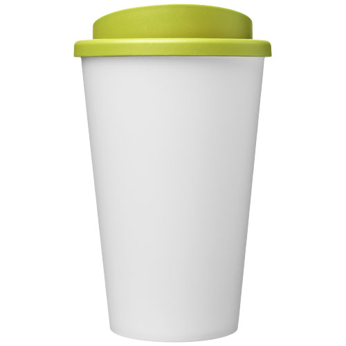 Kubek Americano Eco z recyklingu o pojemności 350 ml Biały-Limonkowy 21042222 (2)