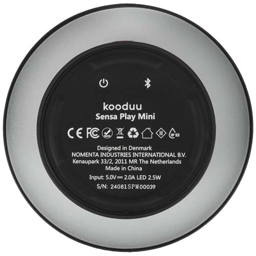 Kooduu Sensa Play Mini przenośny głośnik JBL i lampa Antracytowy 12445184 (3)
