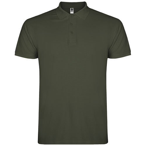 Star koszulka męska polo z krótkim rękawem Venture Green R66384Y5 