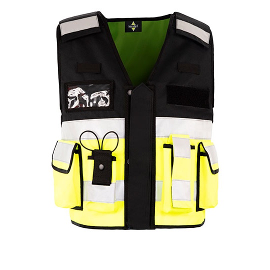 Kamizelka Taktyczna Odblaskowa Poliester Oxford Signal Yellow KX040-536900 