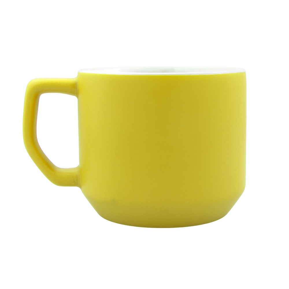 Kubek ceramiczny 330 ml | Everika żółty VA903-08 (5)