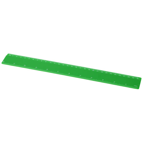 Gadżet reklamowy - 250x Refari linijka z tworzywa sztucznego pochodzącego z recyklingu o długości 30 cm