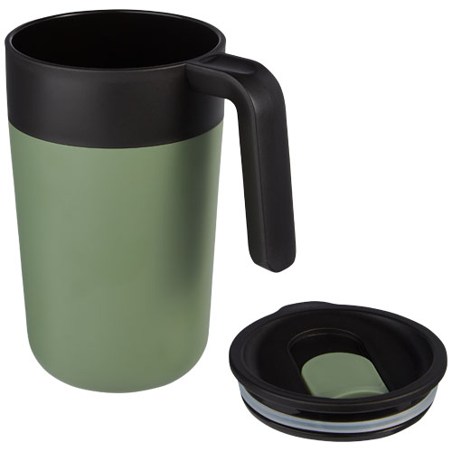 Nordia kubek o podwójnej ściance, 400 ml Melanż zielony 10073162 (4)
