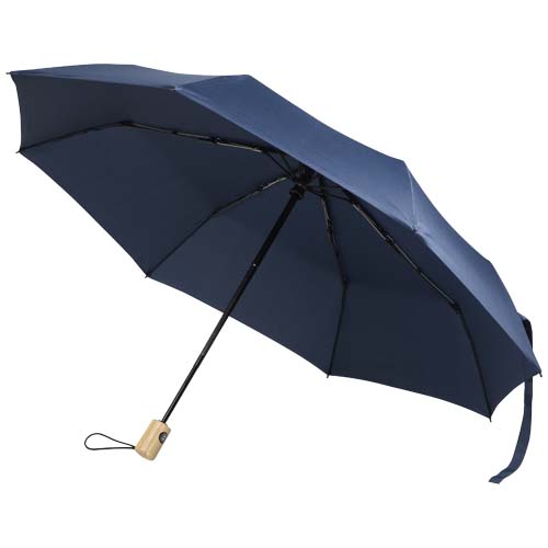 Renee – składany parasol 23 cale wyposażony w funkcję automatycznego otwierania i zamykania Granatowy 13015955 