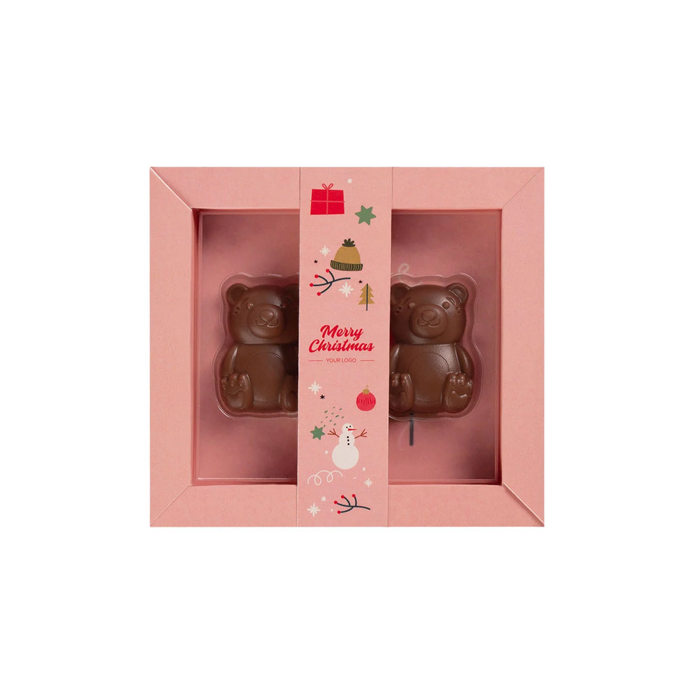 Pralinki Misie 2 Szt Wielokolorowy S0832/XM 
