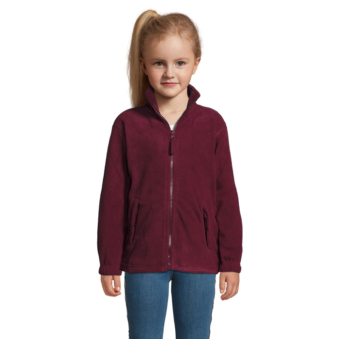 NORTH Dziecięcy polar 300g Burgundy S00589-BG-3XL 