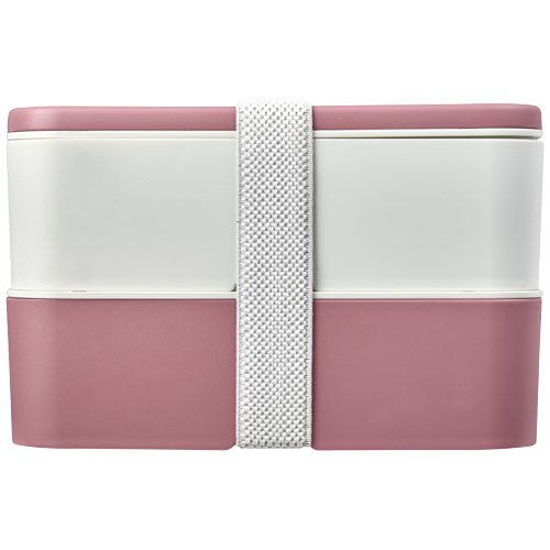 MIYO Renew dwuczęściowy lunchbox Różowy-Kość słoniowa-Biały 21018292 (2)